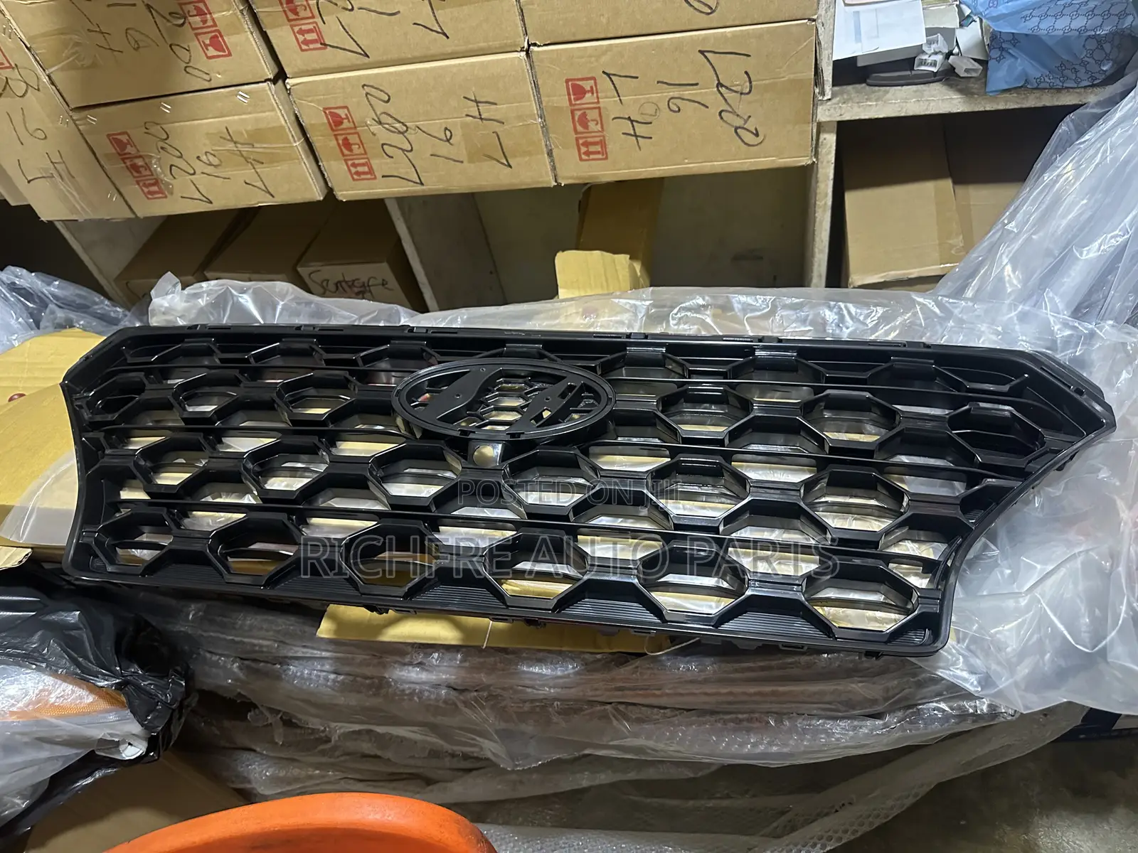Hyundai Santa Fe 2019 2020 Front Grille Shells