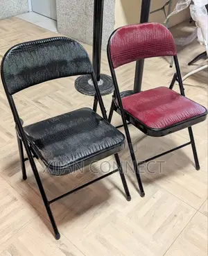 Padded Folding Chairs – Crocodile Texture