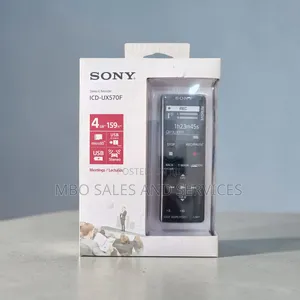Sony Icd-Ux570f Professional Recorder With Fm