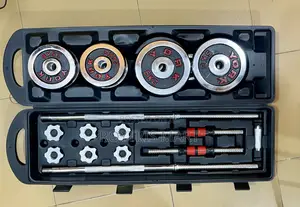 50kg Dumbbells and Barbell Set