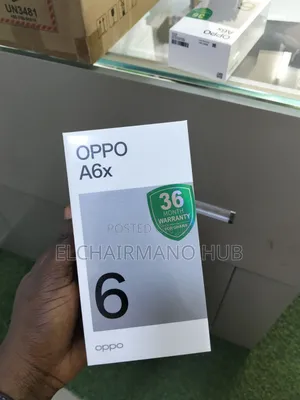 New Oppo A6x 256 GB Red