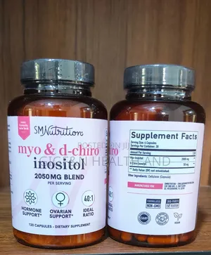 Myo D-Chiro Inositol, 120 Capsules (Dec, 2027 Expiry)