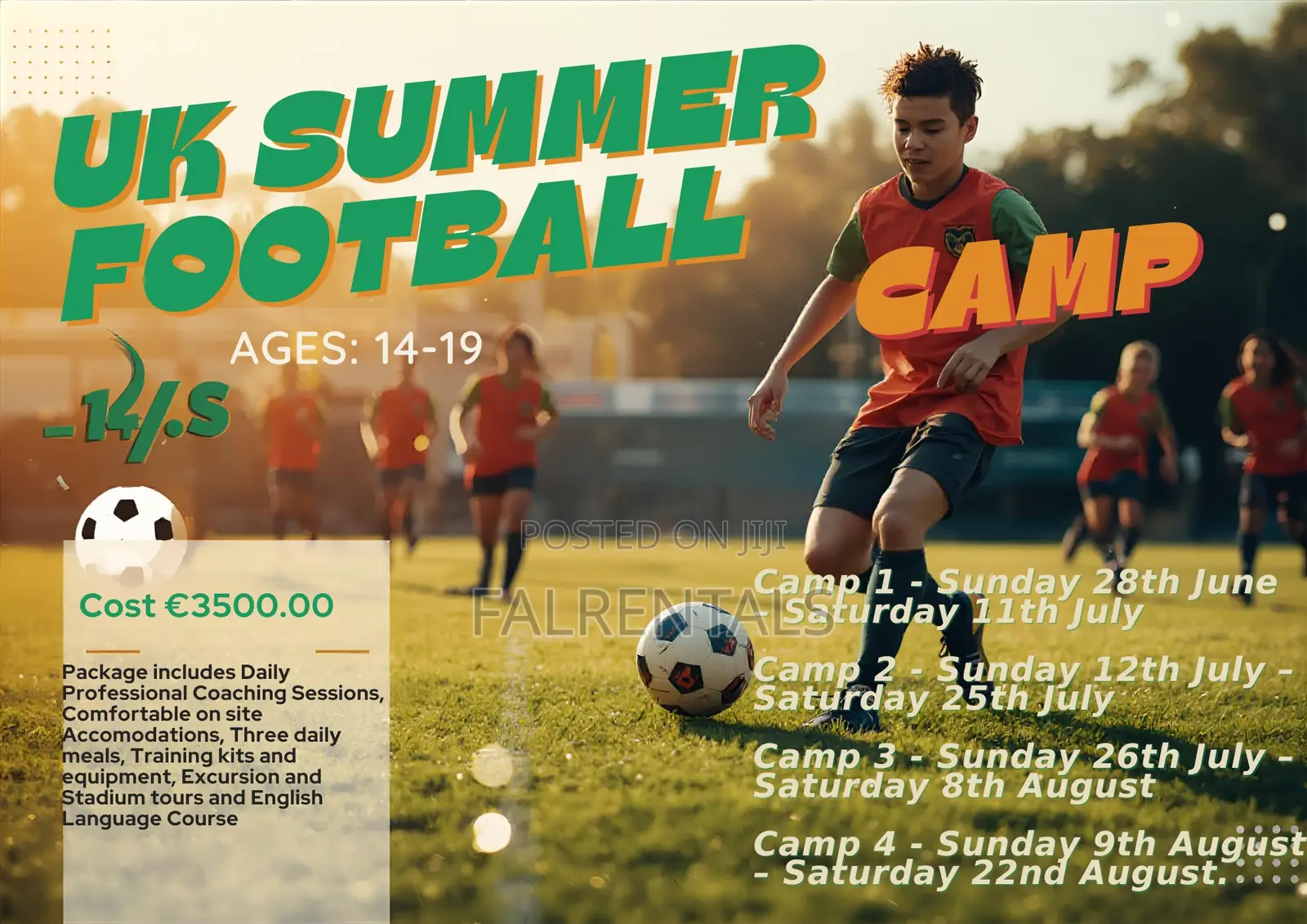 Football Summer Camp In Uk