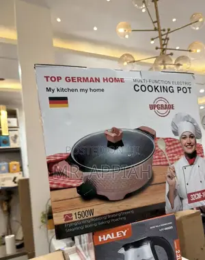 Latest and Affordable Top German Multi-Function Cooking Pot(1500watt)