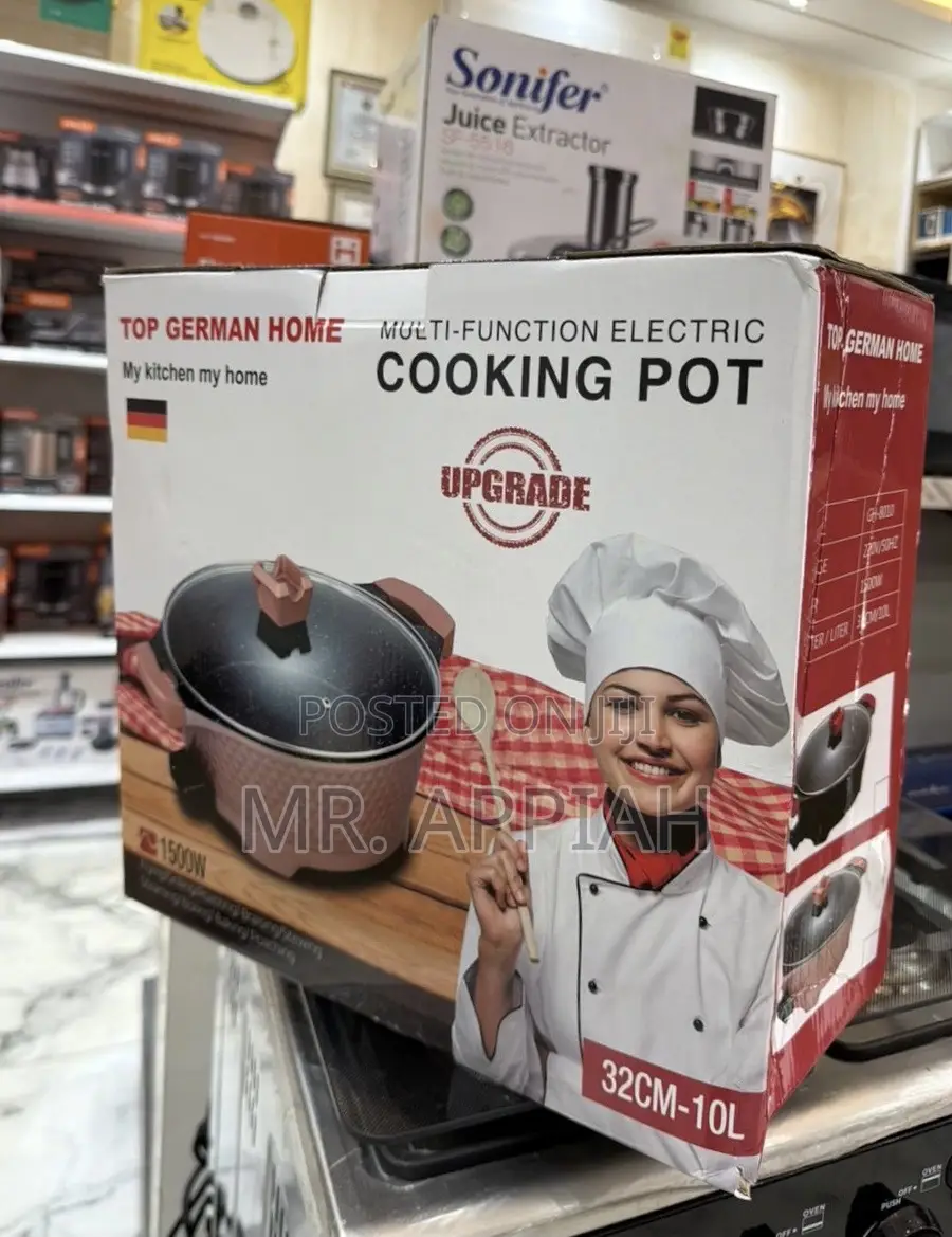 Latest Top German Multi-Function Electric Cooking Pot(1500watt) 
