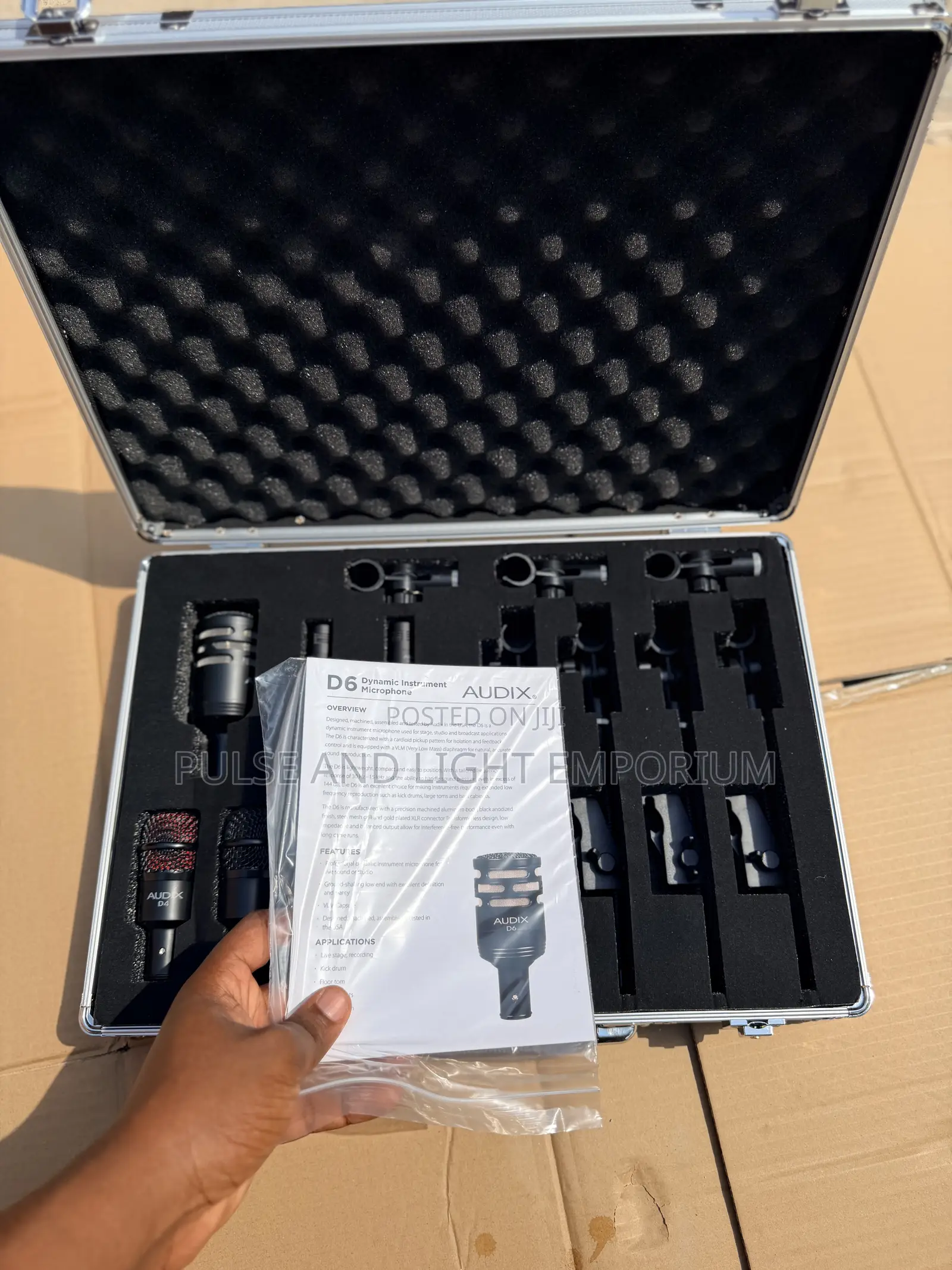 Audix Dp7 7-piece Professional Drum Microphone Package