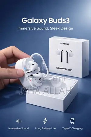 Samsung Galaxy Buds3 – Premium Sound, Smart Lifestyle