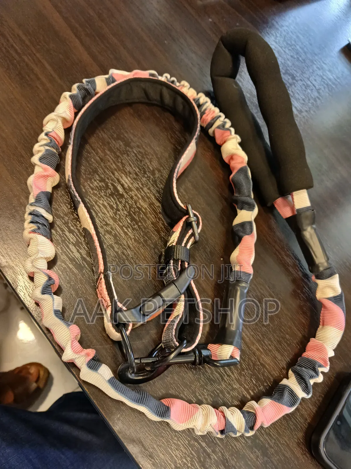 Material Leash and Collar