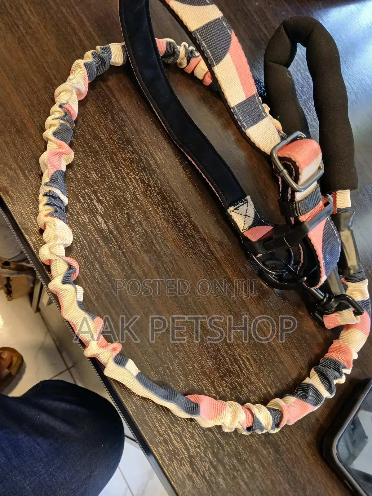 Material Leash and Collar