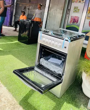 Free Standing Volcano Gas Oven 4 Burner With Oven and Grill 