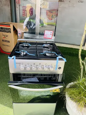 Purchase Premium Volcano Gas Oven 4 Burner With Grill(Gray)50x50cm 