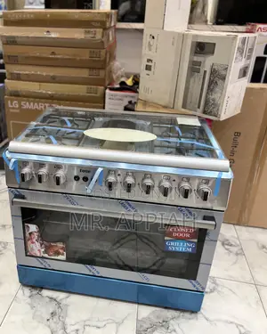 Get Premium Ferre 4 Gas With 1 Electric Burner With Oven Grill 