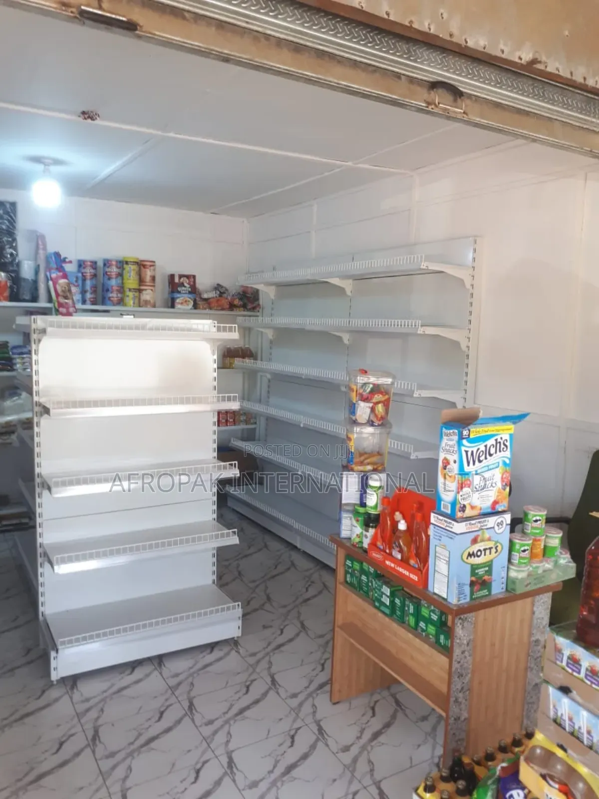 Full Supermarket Shelves Heavy Duty Metal