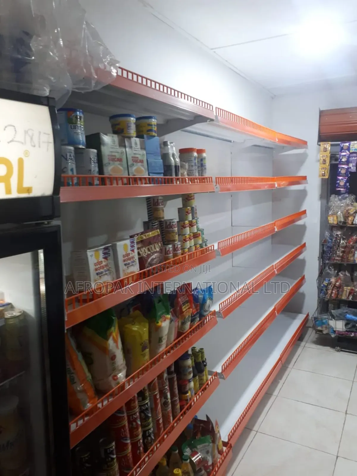 Full Supermarket Shelves Heavy Duty Metal