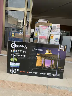 Sigma 50" Smart Tv (Stv-ku50v6-s) , Android Os, Hdr Dolby Audio