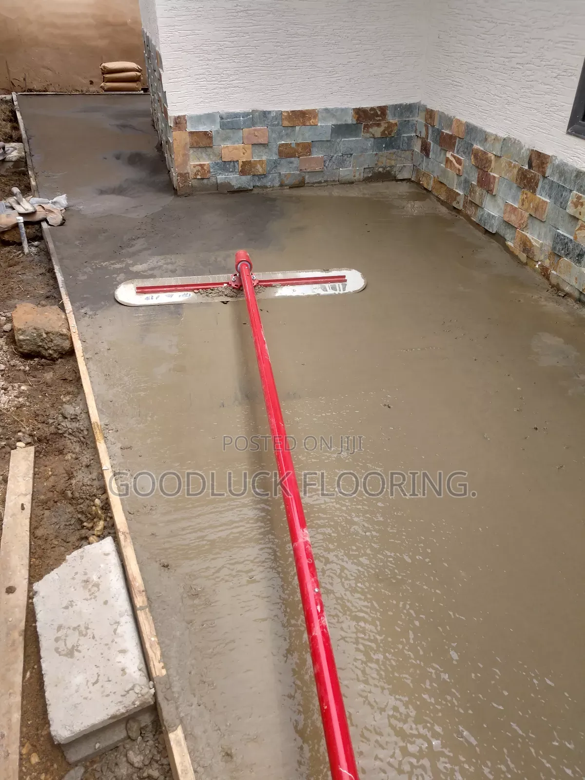 Concrete Driveway.