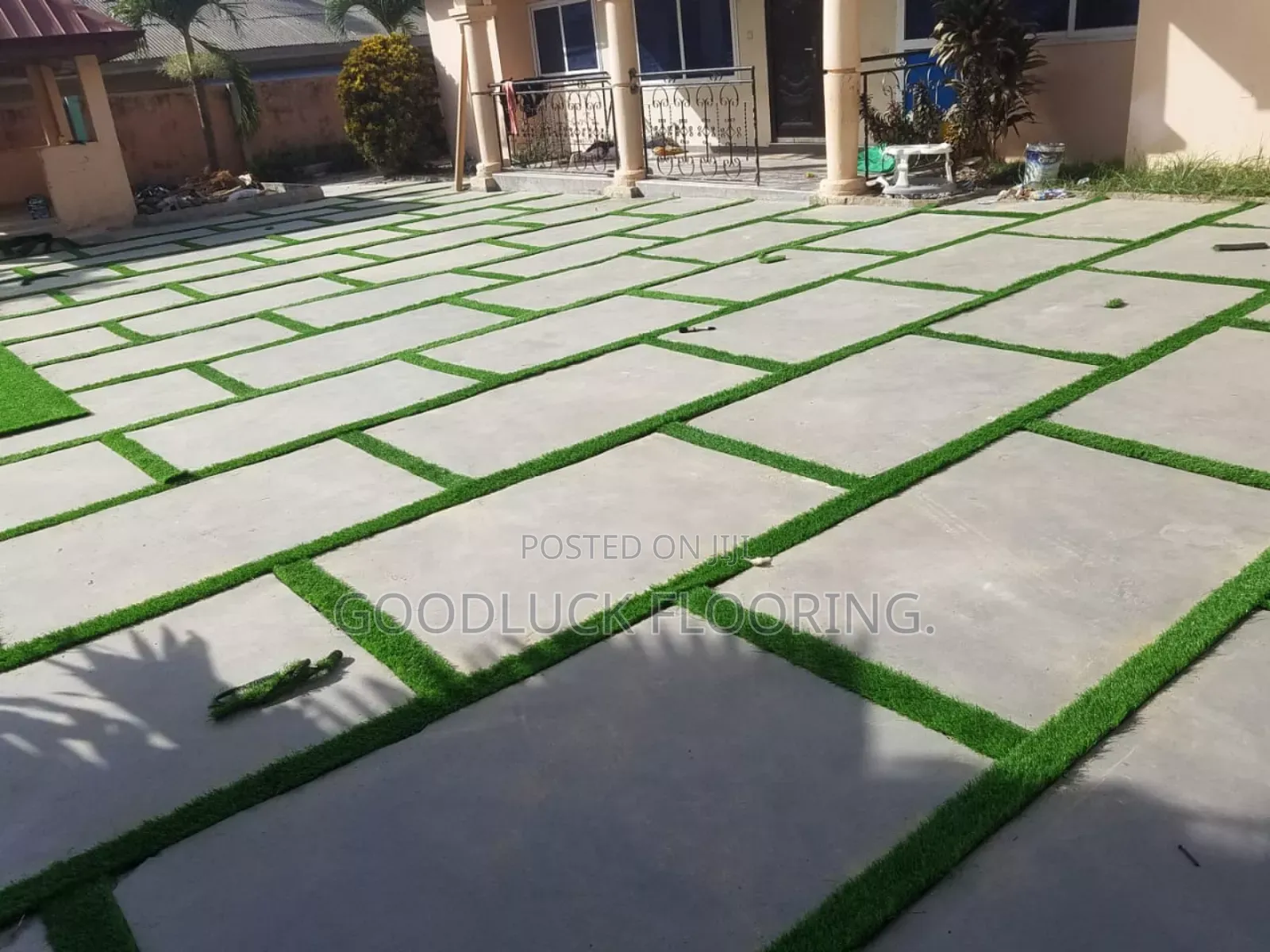 Concrete Driveway.