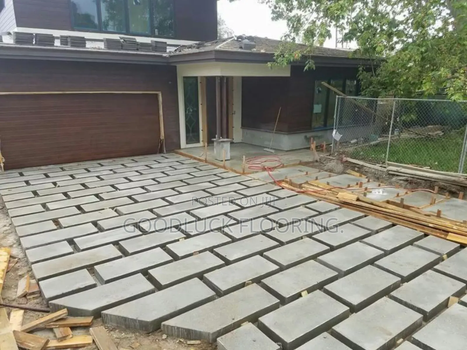 Concrete Driveway.