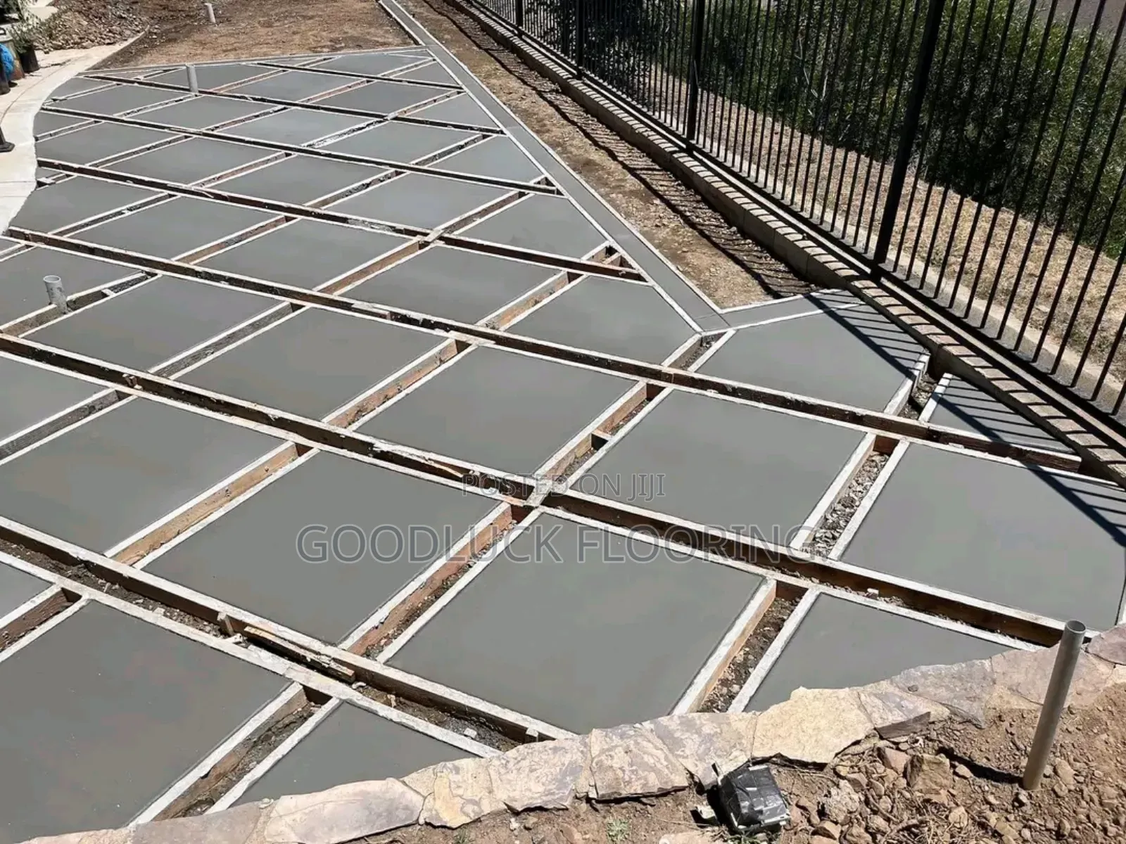 Concrete Driveway.
