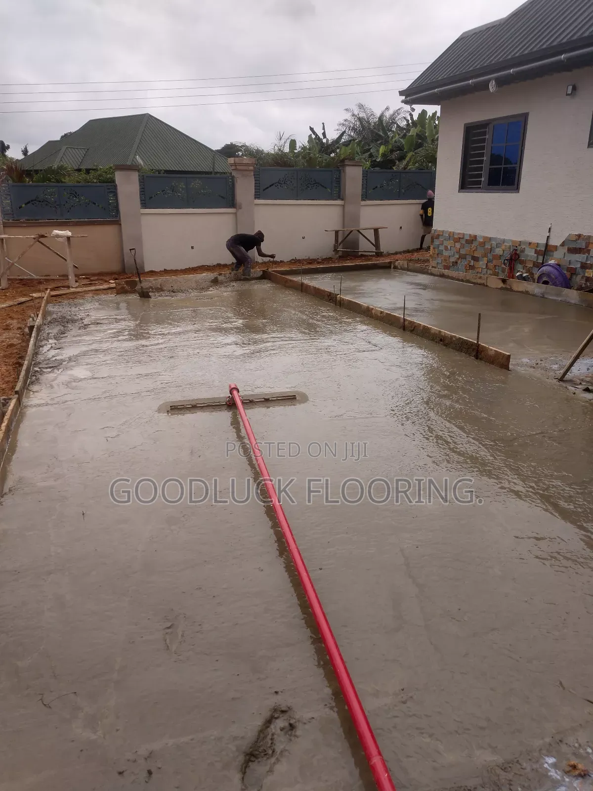 Concrete Driveway.
