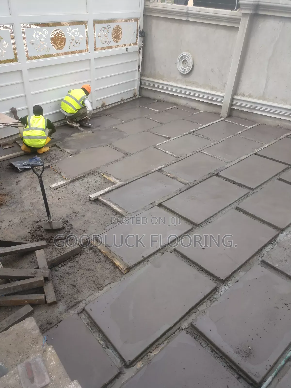 Concrete Driveway.