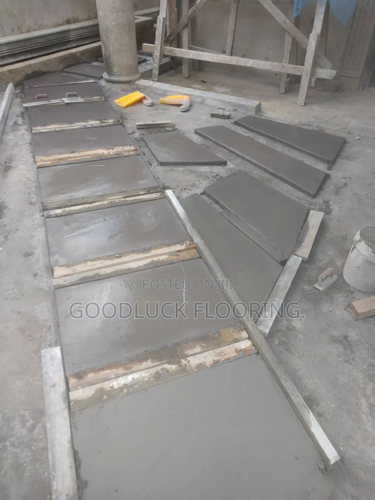 Concrete Driveway.