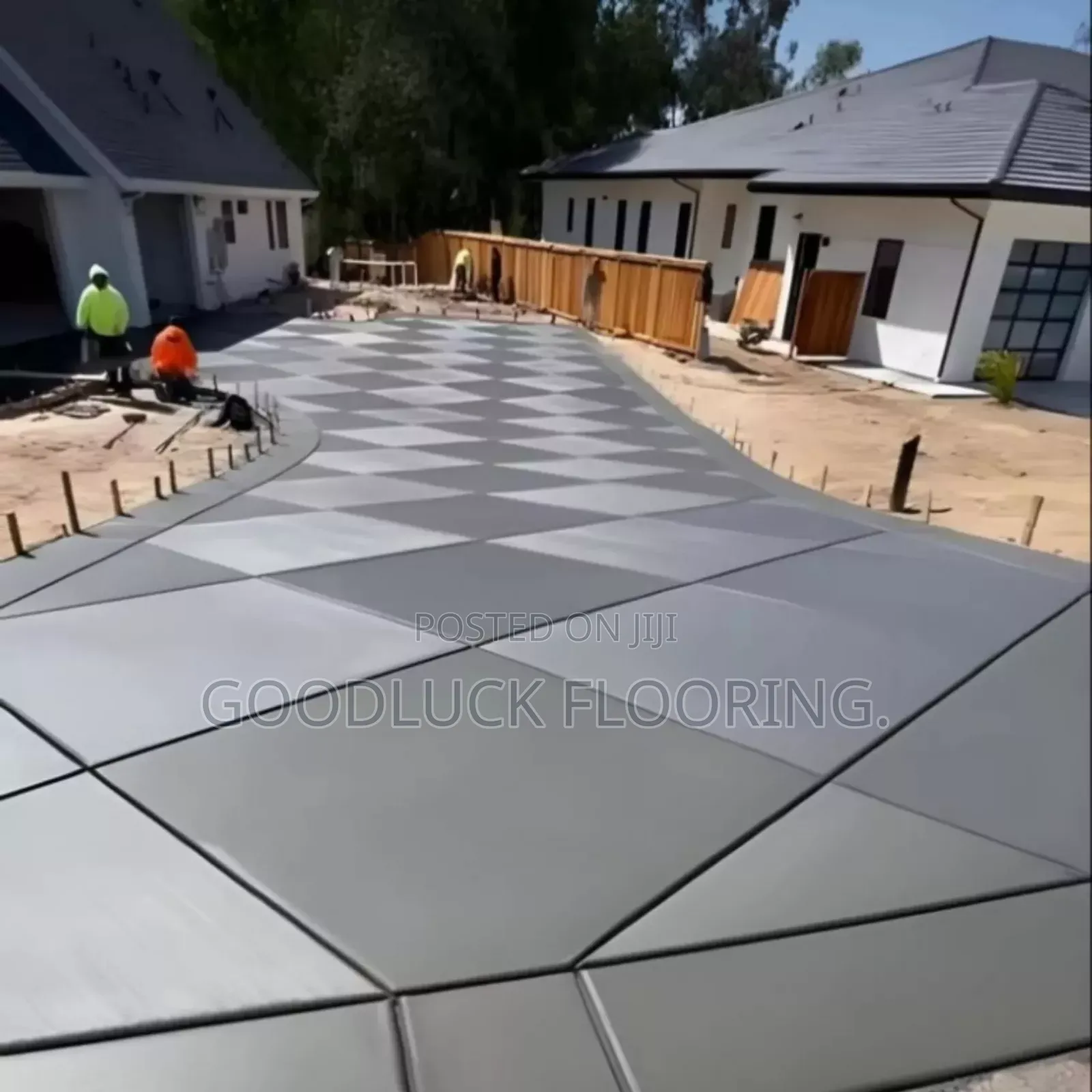 Concrete Driveway.