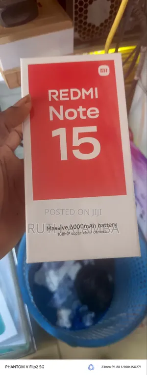 New Xiaomi Redmi Note 15 128 GB Black