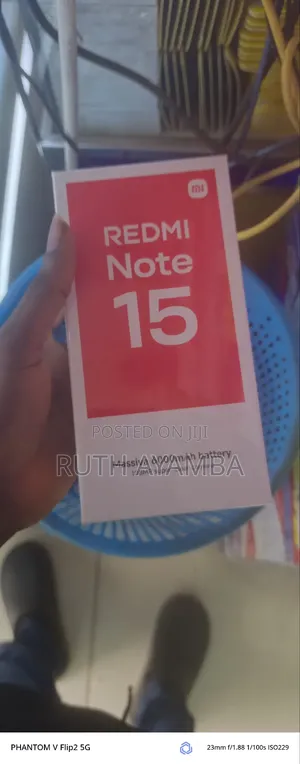 New Xiaomi Redmi Note 15 128 GB Black