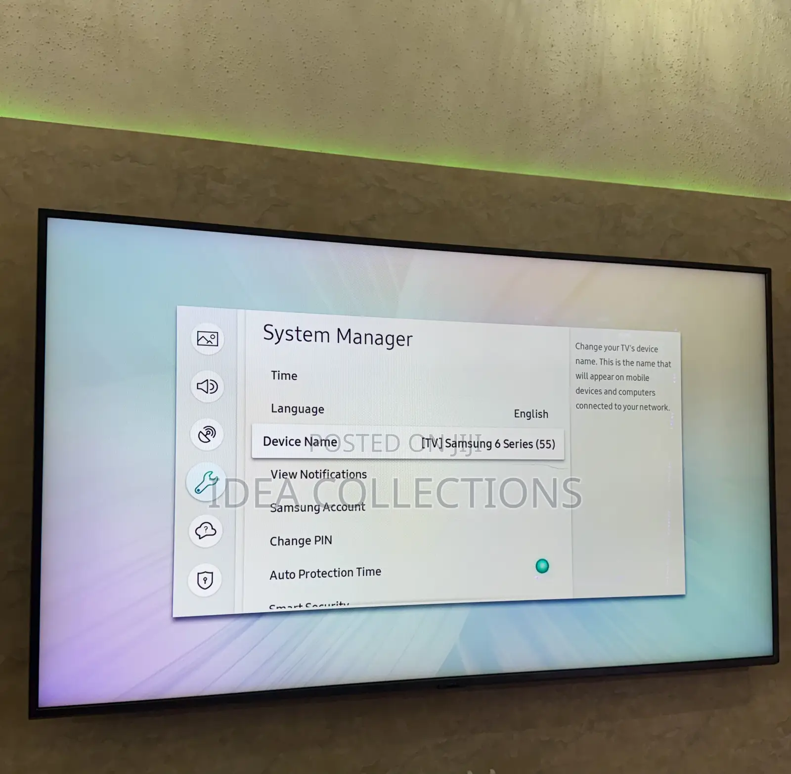 55” Samsung Series 6 Smart Tv (Qled)