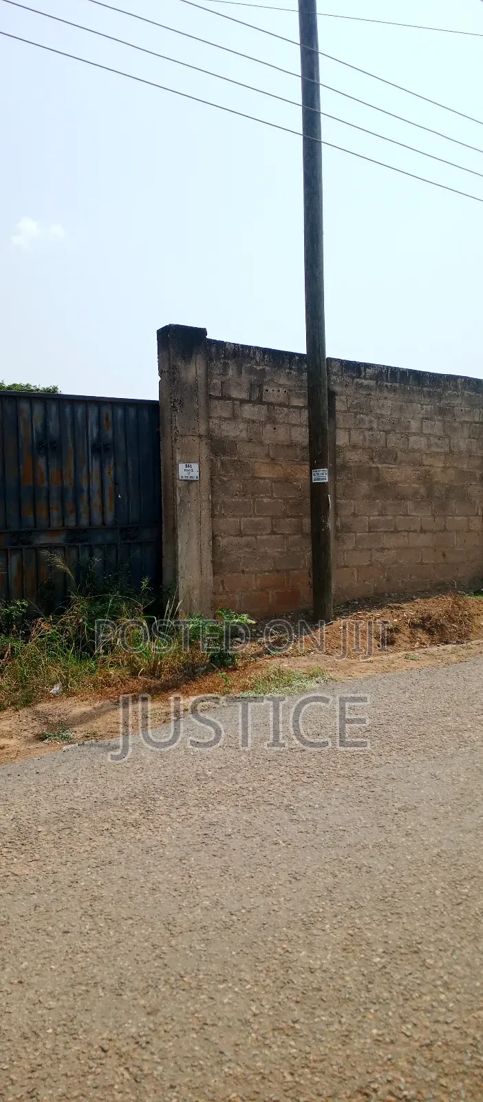 Walled and Gated 1 and Half Plot Kisseman