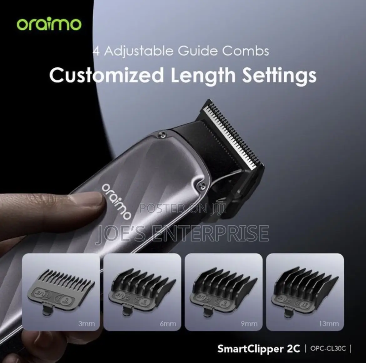 Oraimo 2c Professional Smart Hair Clipper