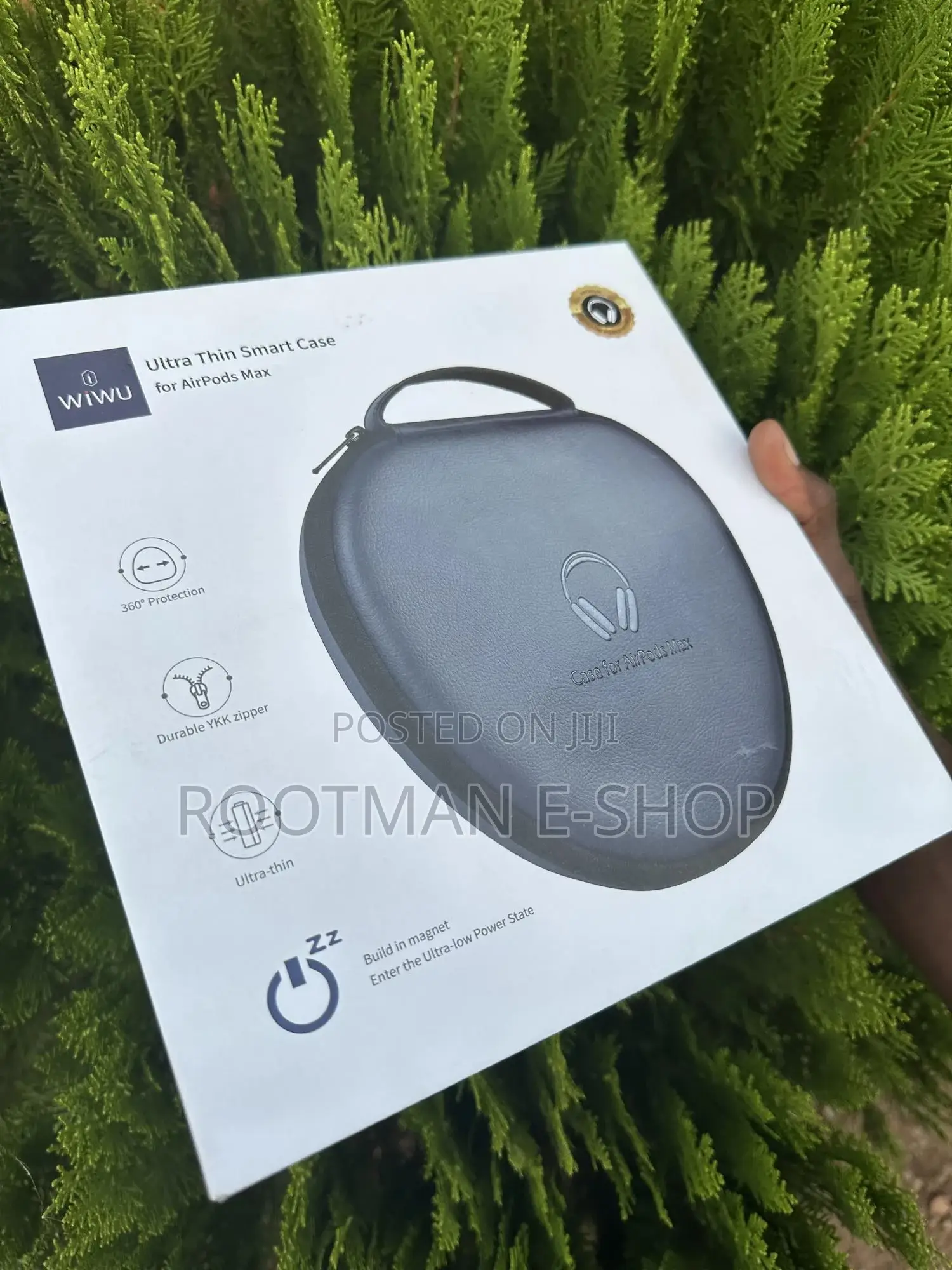 Wiwu Ultrathin Smart Case For Airpods Max Durable Eva Anti-crush