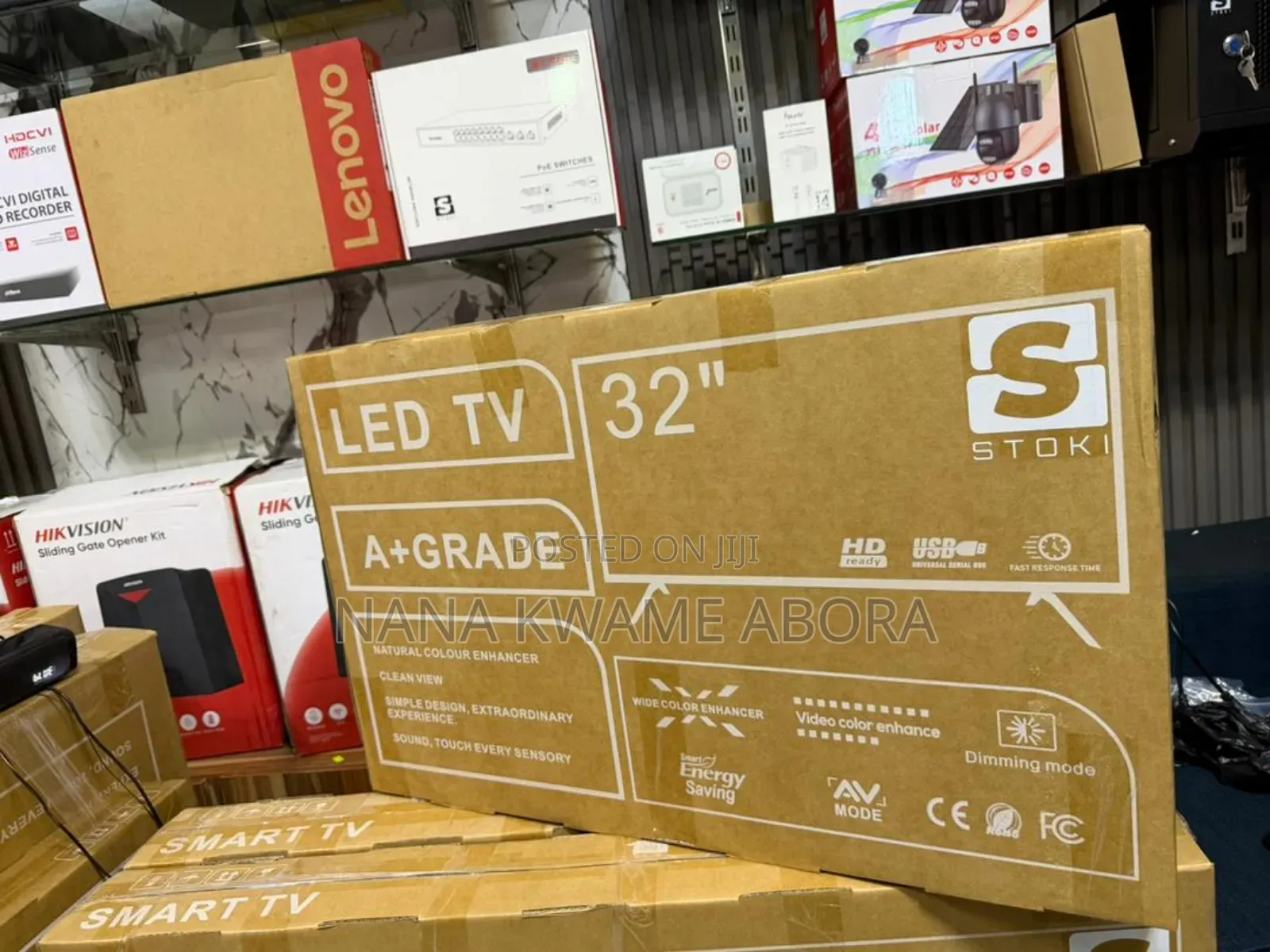 Stoki 32 Inches Android Smart Tv