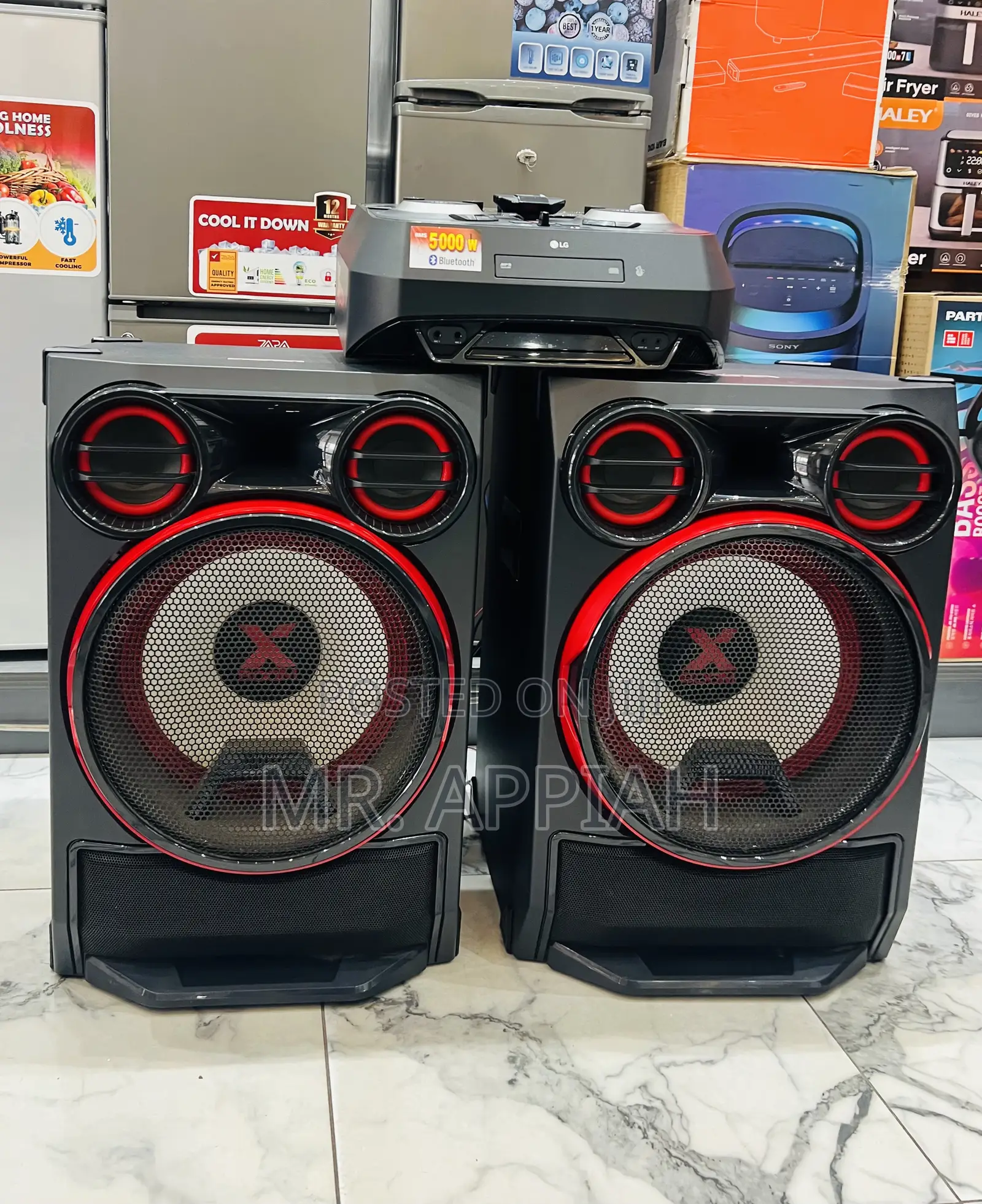 Elegant Black Lg Ck99 Wireless Bluetooth Speaker 