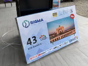Frameless Sigma 43 Inch Smart Uhd Android Frameless Digital Tv