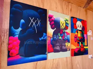 Real Cloth 3 Pieces Set Kaw Group Wall Frame Canvas Hd