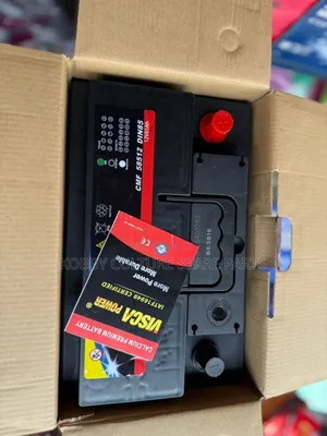 Original Brand New Car Battery Visca [15 Plate] Available For All Cars
