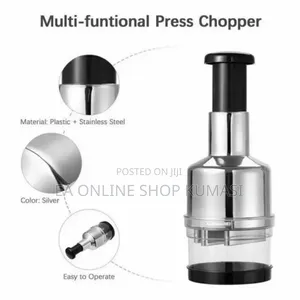 Manual Food Chopper Slap Press Cooking Helper for Vegetables