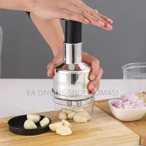 Manual Food Chopper Slap Press Cooking Helper for Vegetables