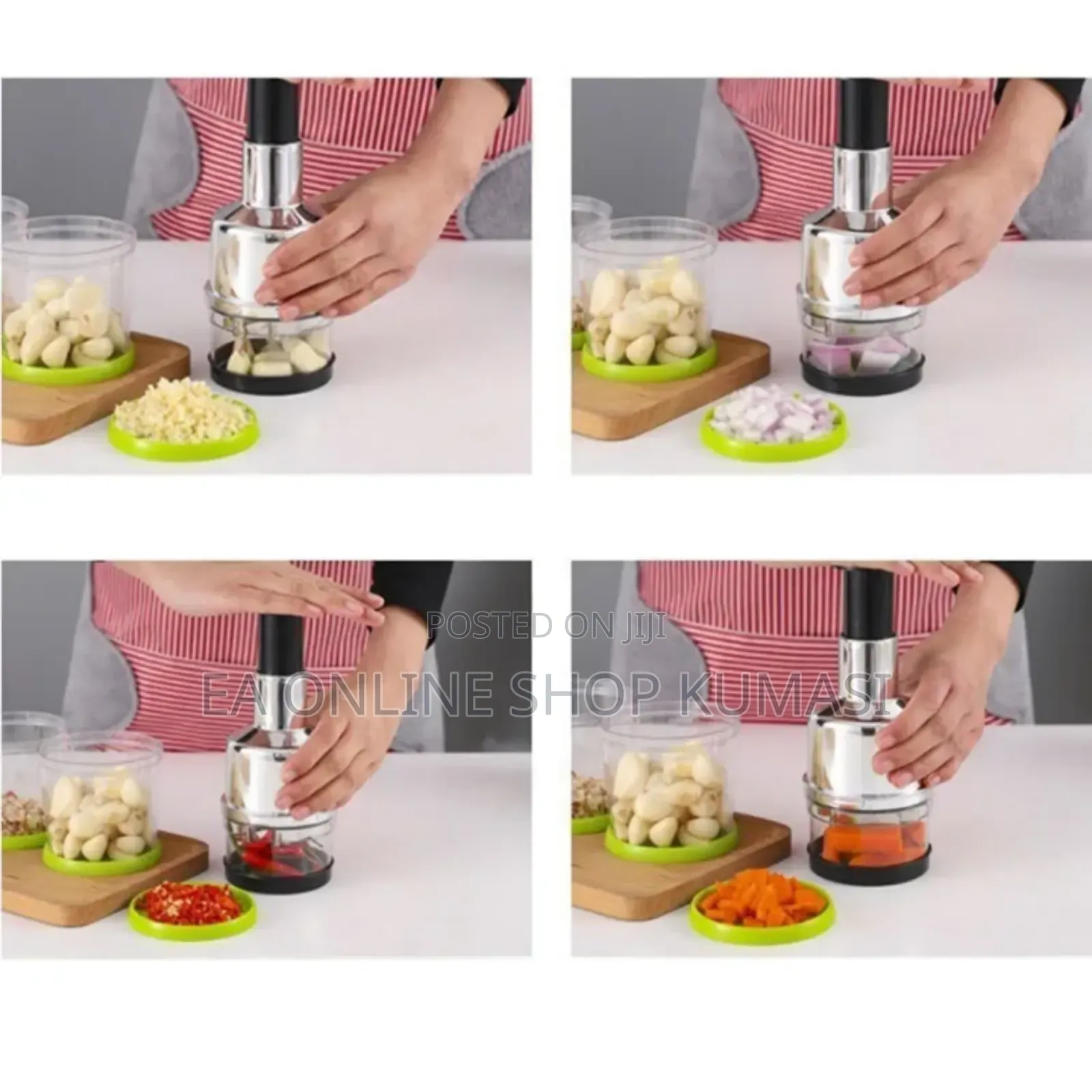Manual Food Chopper Slap Press Cooking Helper for Vegetables