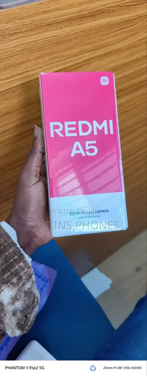 New Xiaomi Redmi A5 4G 128 GB Black