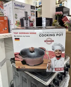 New Top German Multi-Purpose Electric Cooking Pot(1500w)10l