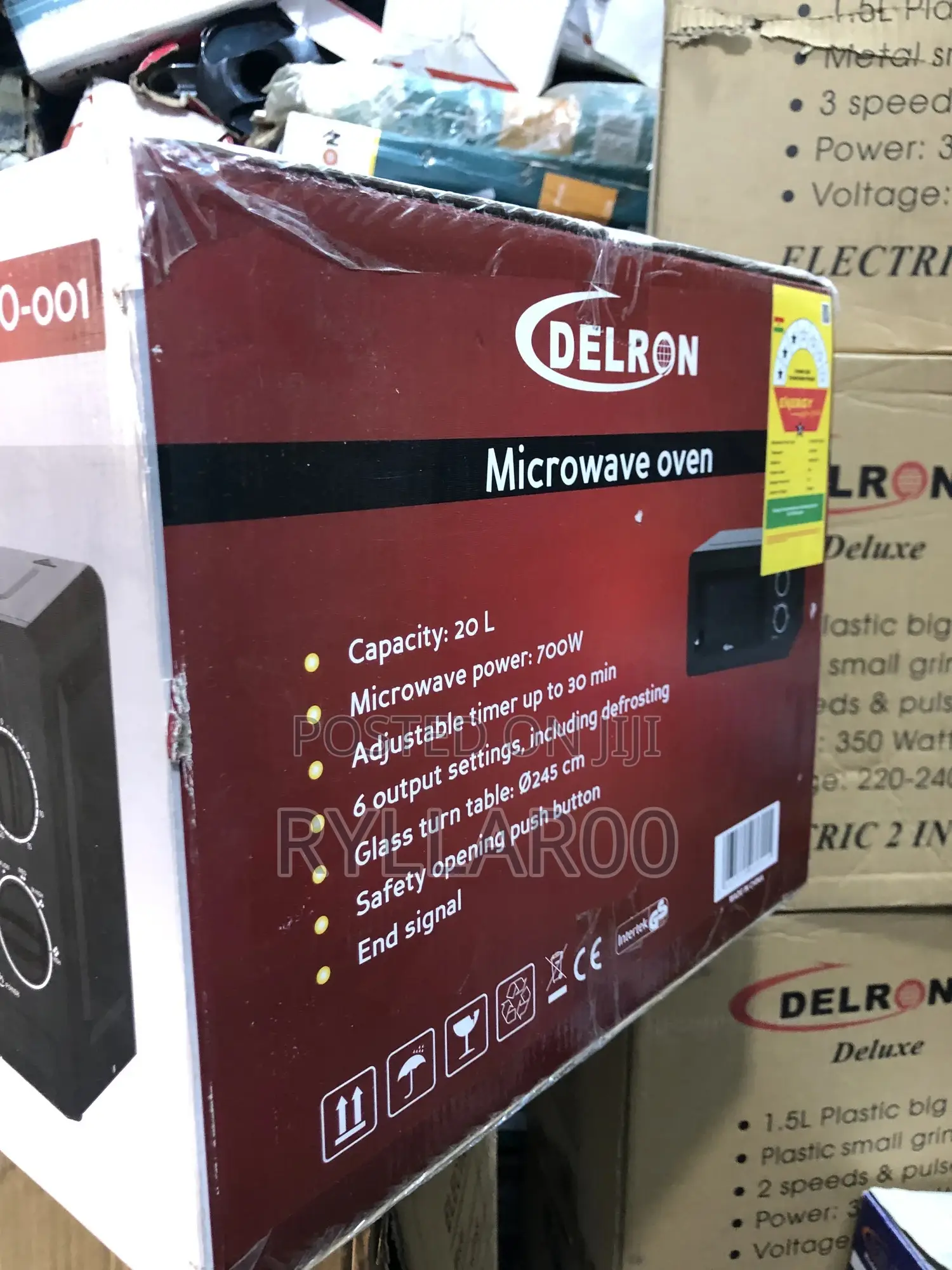 Delron 20l Microwave Oven With Grill