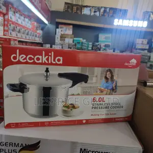 Ultra Modern Decakila Pressure Cooker With 6.0l Capacity