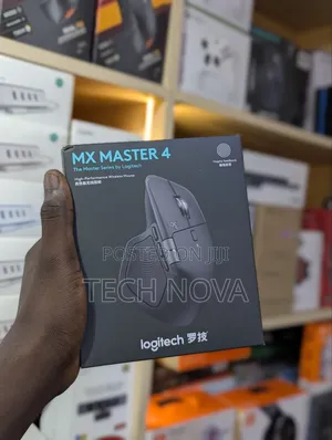 Logitech Mx Master 4, Ergonomic Wireless Mouse