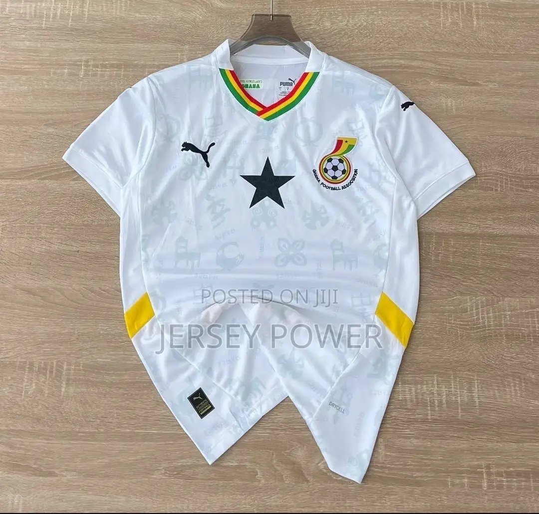 Ghana Home Jerseys 24/25 (White)