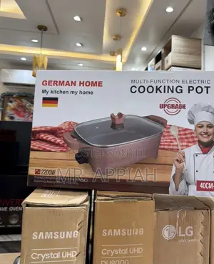 Lovely Design Top German Electric Cooking Pot(12l)2200watt 