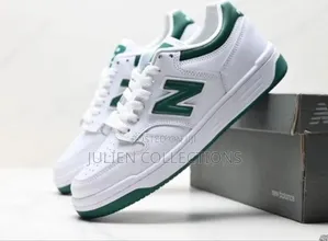 New Balance Nb 480 Leather White Green