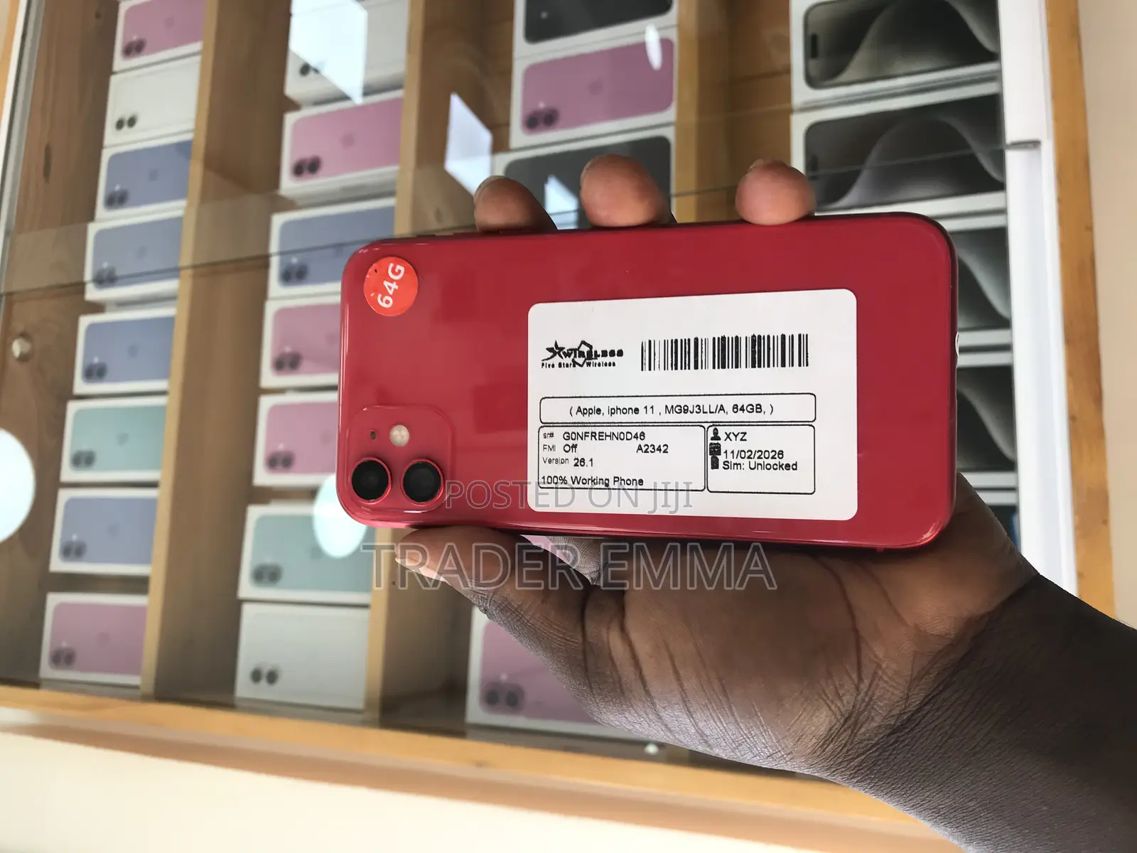Apple iPhone 11 64 GB Red